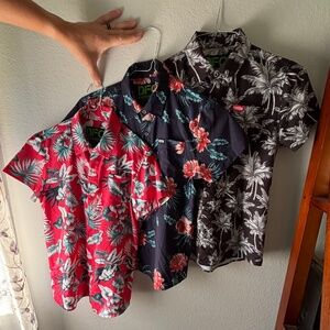 Dixxon Flannel Co DFC Youth Boy’s L Button Down Shirt Multi-Set (3pack)